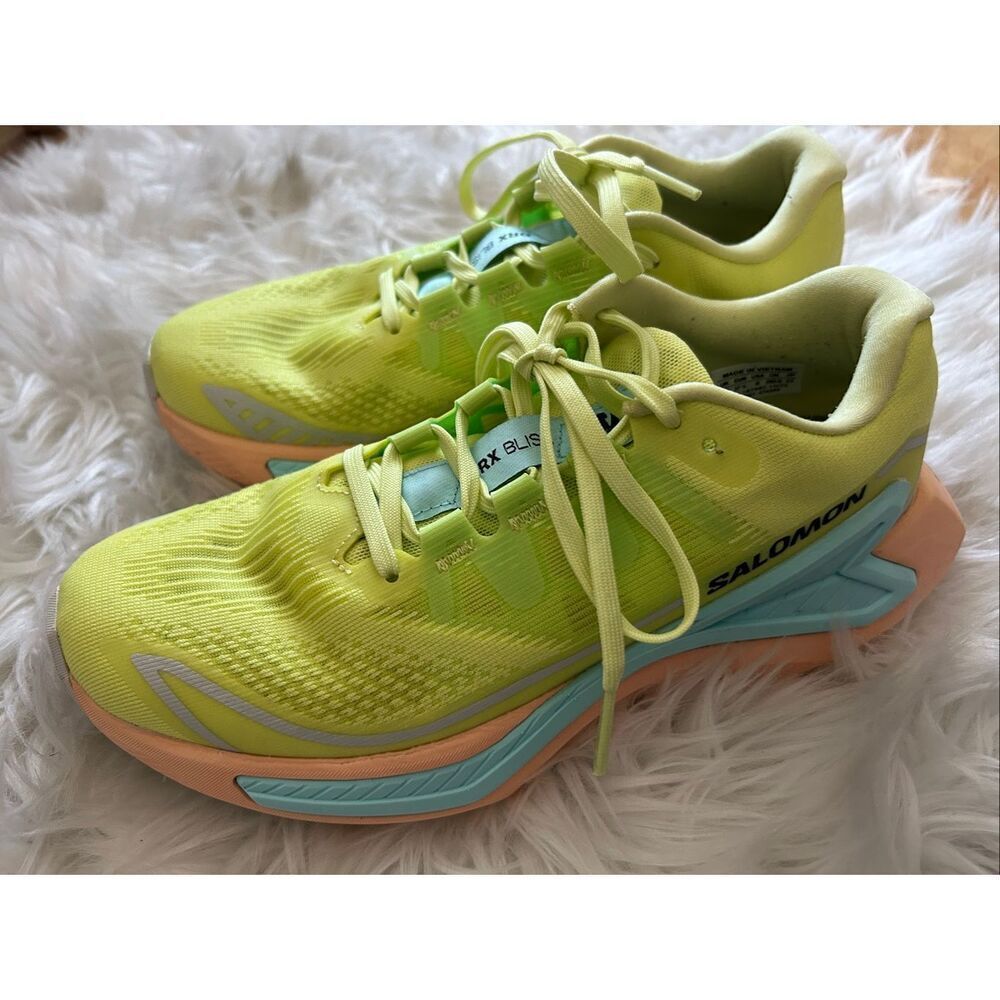 Salomon DRX Bliss 'Sulphur Spring Dragon Fire' size 6 men’s / women’s 7 running